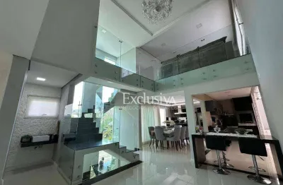 Sobrado com 3 dormitórios e 1 suíte à venda, 336 m² - condomínio golden park, h.u. - londrina/pr