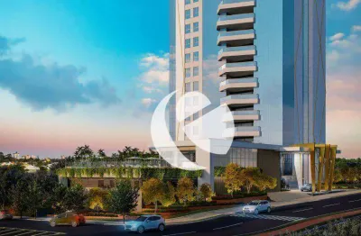 Apartamento com 4 dormitórios à venda, 427 m² - edifício wave, bela suíça - londrina/pr