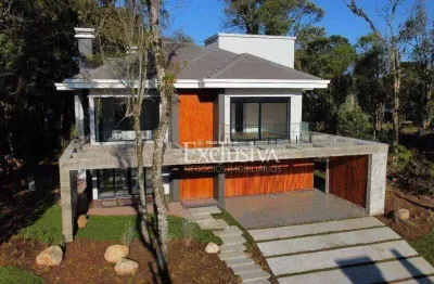 Casa com 3 suítes à venda, 355 m² - vivendas do arvoredo - gramado/rs