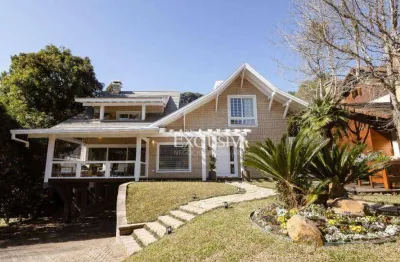 Casa com 3 dormitórios, sendo 2 suítes, à venda, 343 m² - condomínio saint moritz - gramado/rs