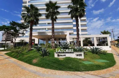 Apartamento com 4 suítes para alugar, 419 m² - edifício la torre, bela suíça - londrina/pr