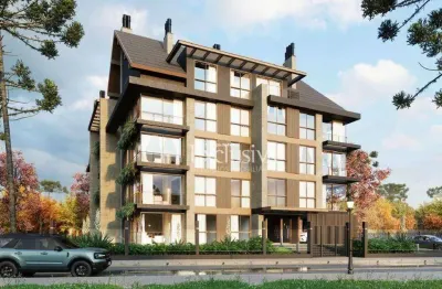 Apartamento com 3 suítes à venda, 85 m² - aurea residencial, avenida central - gramado/rs