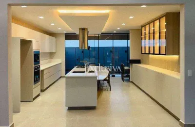 Casa com 3 dormitórios à venda, 220 m² - condomínio royal forest terra, nova esperança - londrina/pr