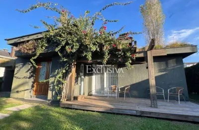 Casa com 3 dormitórios à venda, 232 m² - condomínio alphaville - gramado/rs