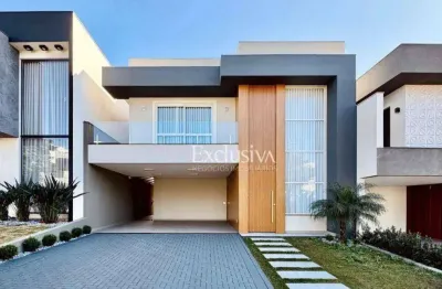 Sobrado com 3 suítes à venda, 195 m² - condomínio bella vitta, cidade industrial - londrina/pr