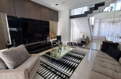 Sobrado com 4 suítes para alugar, 370 m² - condomínio alphaville ii, vivendas do arvoredo - londrina/pr