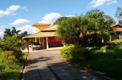 Casa em condomínio fechado com 5 quartos à venda na rodovia mg 10, km 55, campo alegre, jaboticatubas, 300 m2 por r$ 880.000