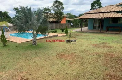 Casa em condomínio fechado com 3 quartos à venda na rodovia mg10, sn, condomínio estância da mata, jaboticatubas, 120 m2 por r$ 650.000