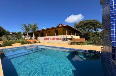 Chácara / sítio com 4 quartos à venda na rodovia mg 10, sn, curralinho, jaboticatubas, 500 m2 por r$ 1.150.000