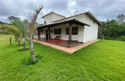 Casa em condomínio fechado com 3 quartos à venda na rua noel rosa, sn, condomínio vale do luar, jaboticatubas, 200 m2 por r$ 950.000