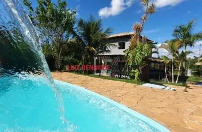 Casa em condomínio fechado com 4 quartos à venda na rodovia mg 10, km 55, condomínio estância da mata, jaboticatubas, 278 m2 por r$ 780.000