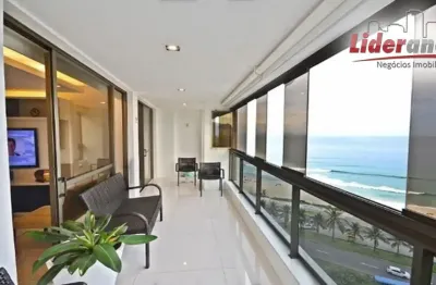 Apartamento 04 quartos, 150 m² porteira fechada com vista cinematográfica da praia da barra da tijuca