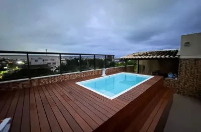 Cobertura duplex com 370 m², 5 quartos e lazer privativo na avenida gláucio gil - recreio dos bandeirantes