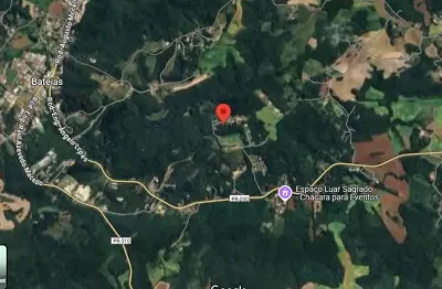 Terreno a 500 metros da estrada do cerne em bateias!