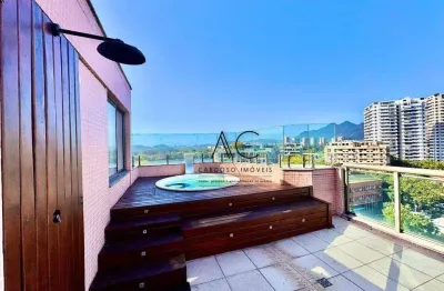 Magnífico 3 qts c/2 suítes - frente ao mar - oceân drive (barra da tijuca)