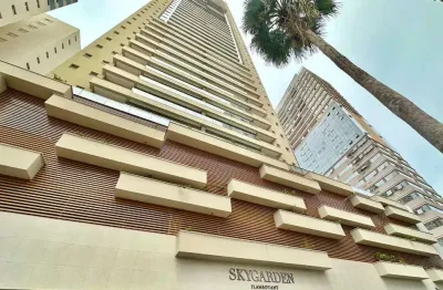 Apartamento 3 suítes com sala estendida,  nascente,  andar alto próximo ao parque flamboyant no jardim goiás