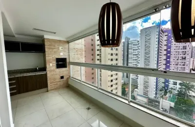 Apartamento 3 suítes com armários churrasqueira carvão na varanda nascente com maior área de lazer no setor bueno