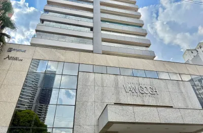Apartamento 3 suítes à venda repleto em armários com vista definitiva praça do sol no setor oeste