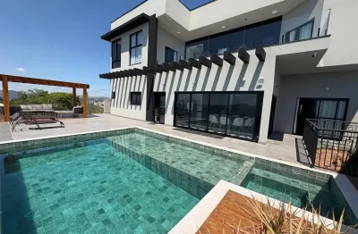 Chácara com vista para a represa em condomínio fechado em igaratá - sp