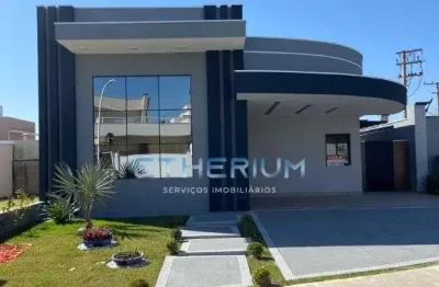 Casa alto padrao a venda em indaiatuba com 3 suites e uma  piscina.