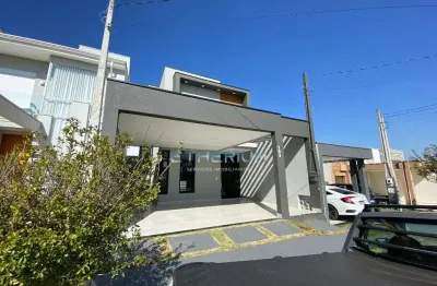 Casa a venda com 3 quartos sendo 1 suite em condominio fechado, indaiatuba/sp