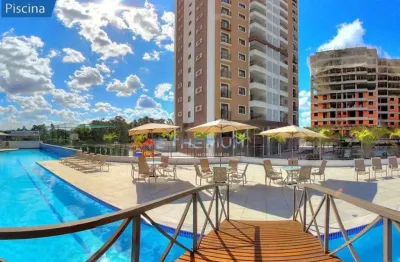 Apartamento a venda, 99,44m2 com 3 quartos sendo 1 suite no the park view, indaiatuba