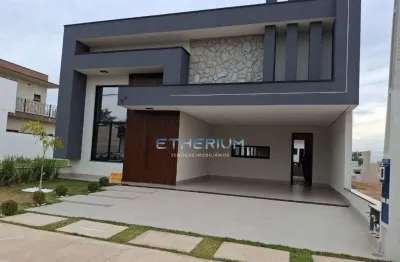 Casa a venda com 3 quartos e 3 suites, jacuzzi no gran reserve, indaiatuba