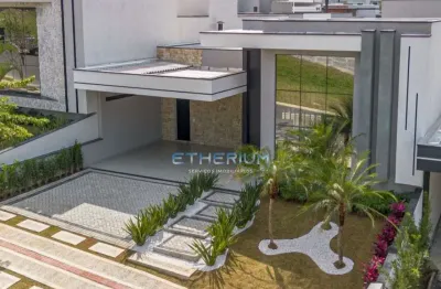 Casa alto padrao a venda com 3 quartos e 3 suites, piscina no london park, indaiatuba