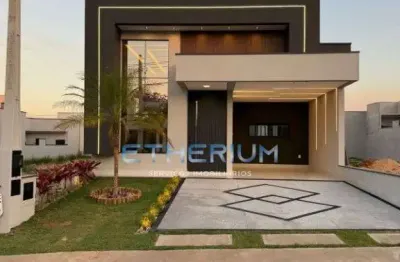 Casa a venda com 3 quartos e 3 suites no gran reserve, indaiatuba