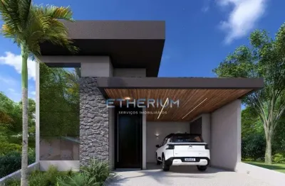 Casa a venda com 3 quartos sendo 1 suite, com energia para carro eletrico no gran reserve em indaiatuba
