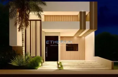 Casa terrea com 3 suites e piscina a venda no park gran reserve em indaiatuba