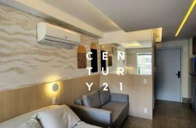 Apartamento com 1 dormitório à venda, 28 m² por r$ 524.000,00 - pinheiros - são paulo/sp