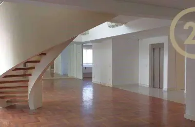 Apartamento duplex com 5 dormitórios à venda, 513 m² por r$ 11.800.000,00 - chácara itaim - são paulo/sp