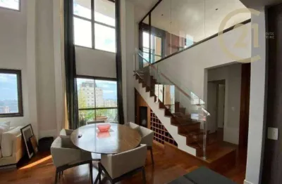 Apartamento cobertura duplex com 3 dormitórios à venda, 178 m² por r$ 5.500.000 - jardim paulista - são paulo/sp