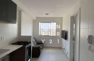 Aconchegante apartamento studio, novo,  24m2 ao lado do metrô, com 1 dormitório e 1 banheiro, em condominio com área verde, playground e churasqueira
