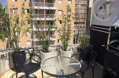 Cobertura com 2 dormitórios à venda, 106 m² - perdizes - são paulo/sp