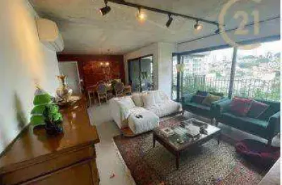 Apartamento com 3 dormitórios à venda, 143 m² por r$ 2.280.000,00 - vila ipojuca - são paulo/sp