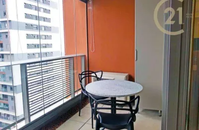 Apartamento, 43 m² - venda por r$ 800.000,00 ou aluguel por r$ 5.424,43/mês - brooklin paulista - são paulo/sp
