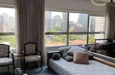 Apartamento com 1 dormitório à venda, 70 m² por r$ 1.380.000,00 - itaim - são paulo/sp