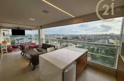 Apartamento com 3 dormitórios à venda, 210 m² por r$ 3.500.000,00 - vila leopoldina - são paulo/sp
