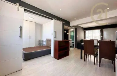 Apartamento reformado com 1 dormitório à venda, 47 m² por r$ 730.000 - vila madalena - são paulo/sp