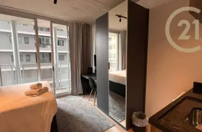 Apartamento com 1 dormitório à venda, 20 m² por r$ 480.000,00 - cerqueira césar - são paulo/sp