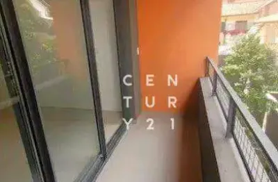 Apartamento studio novo no contrapiso com 1 dormitório à venda, 35 m² por r$ 470.000 - perdizes - são paulo/sp