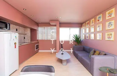 Apartamento com 1 dormitório à venda, 45 m² por r$ 620.000,00 - consolação - são paulo/sp