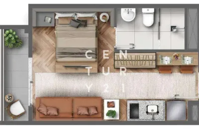 Apartamento com 1 dormitório à venda, 25 m² - pinheiros - são paulo/sp