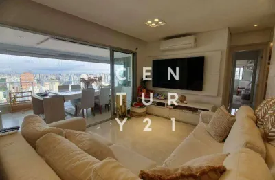 Espetacular apartamento com 3 dormitórios à venda, 121 m² pinheiros - sp