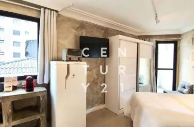 Apartamento com 1 dormitório à venda, 31 m² por r$ 530.000,00 - vila nova conceição - são paulo/sp