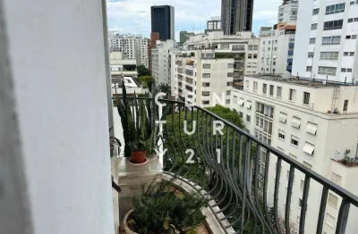 Apartamento com 4 dormitórios à venda, 200 m² por r$ 2.400.000,00 - higienópolis - são paulo/sp