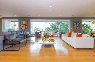 Apartamento com 4 dormitórios à venda, 311 m² por r$ 9.300.000,00 - vila nova conceição - são paulo/sp