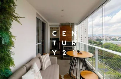 Apartamento com 2 dormitórios à venda, 87 m² por r$ 1.100.000,00 - vila anastácio - são paulo/sp